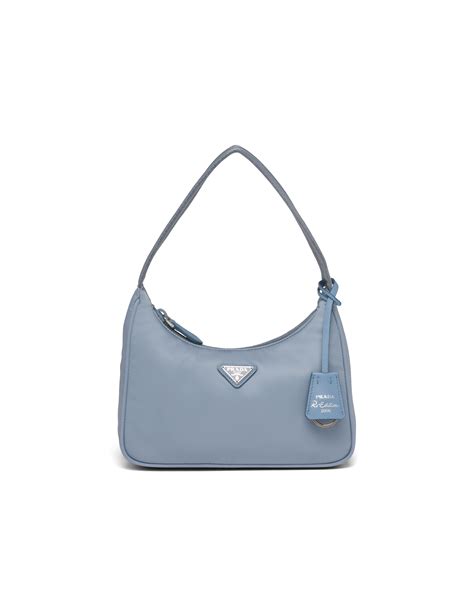 bavy blue prada bag